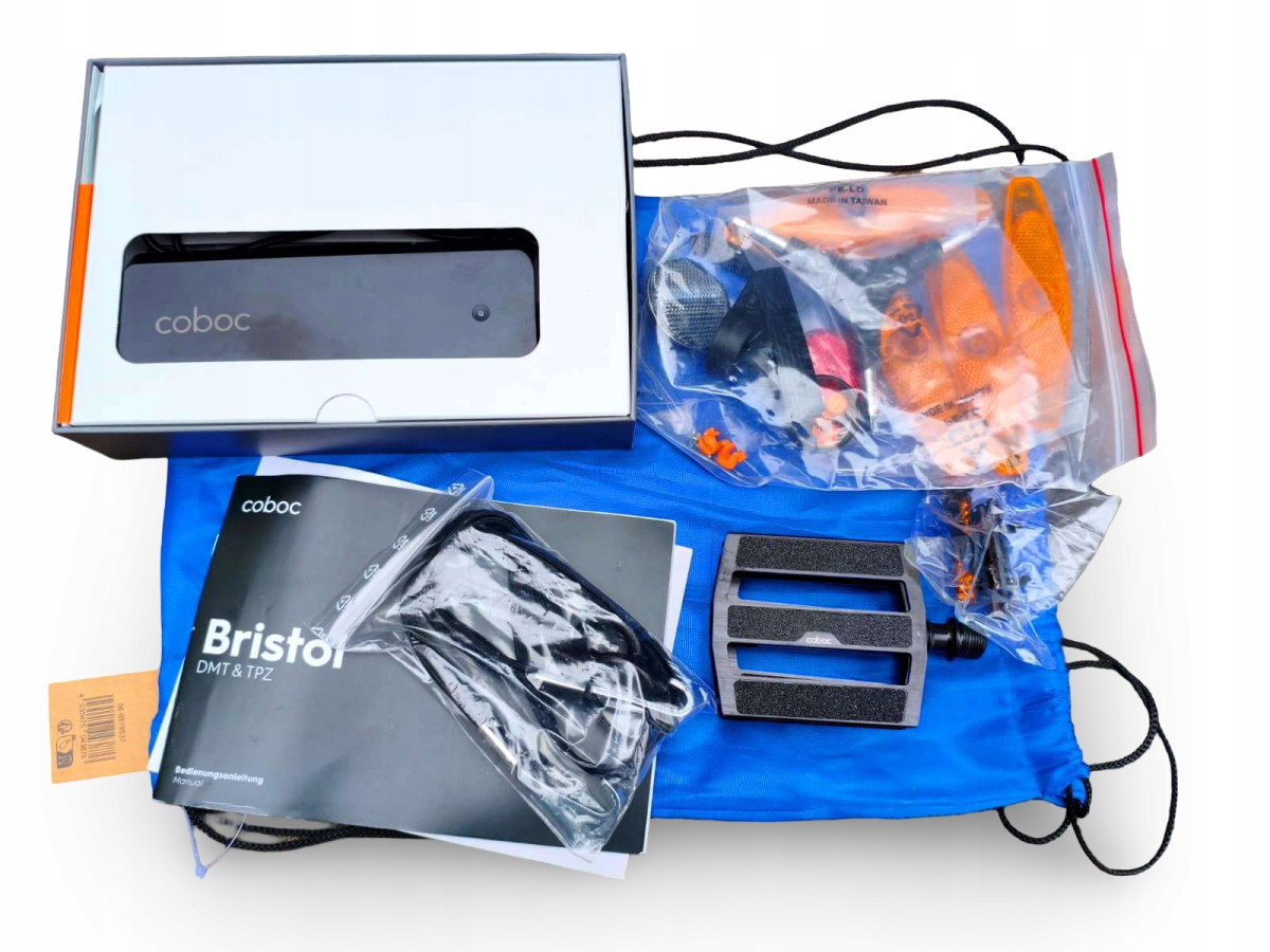 ROWER ELEKTRYCZNY COBOC MERANO DMT RAMA M 53CM SRAM NX 11S WAGA 15,6KG