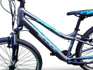 ROWER ELEKTRYCZNY JUNIOR SCOOL ETROX 7S RAMA 14" KOŁA 26" BAFANG 250W