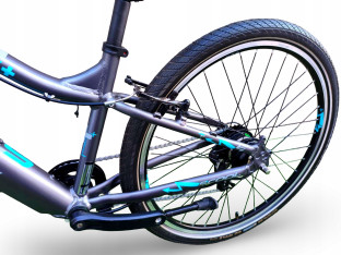 ROWER ELEKTRYCZNY JUNIOR SCOOL ETROX 7S RAMA 14" KOŁA 26" BAFANG 250W