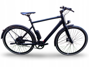 ROWER ELEKTRYCZNY RABENEICK TX-E RAMA 55CM PASEK GATES BAFANG PRZEBIEG 8KM