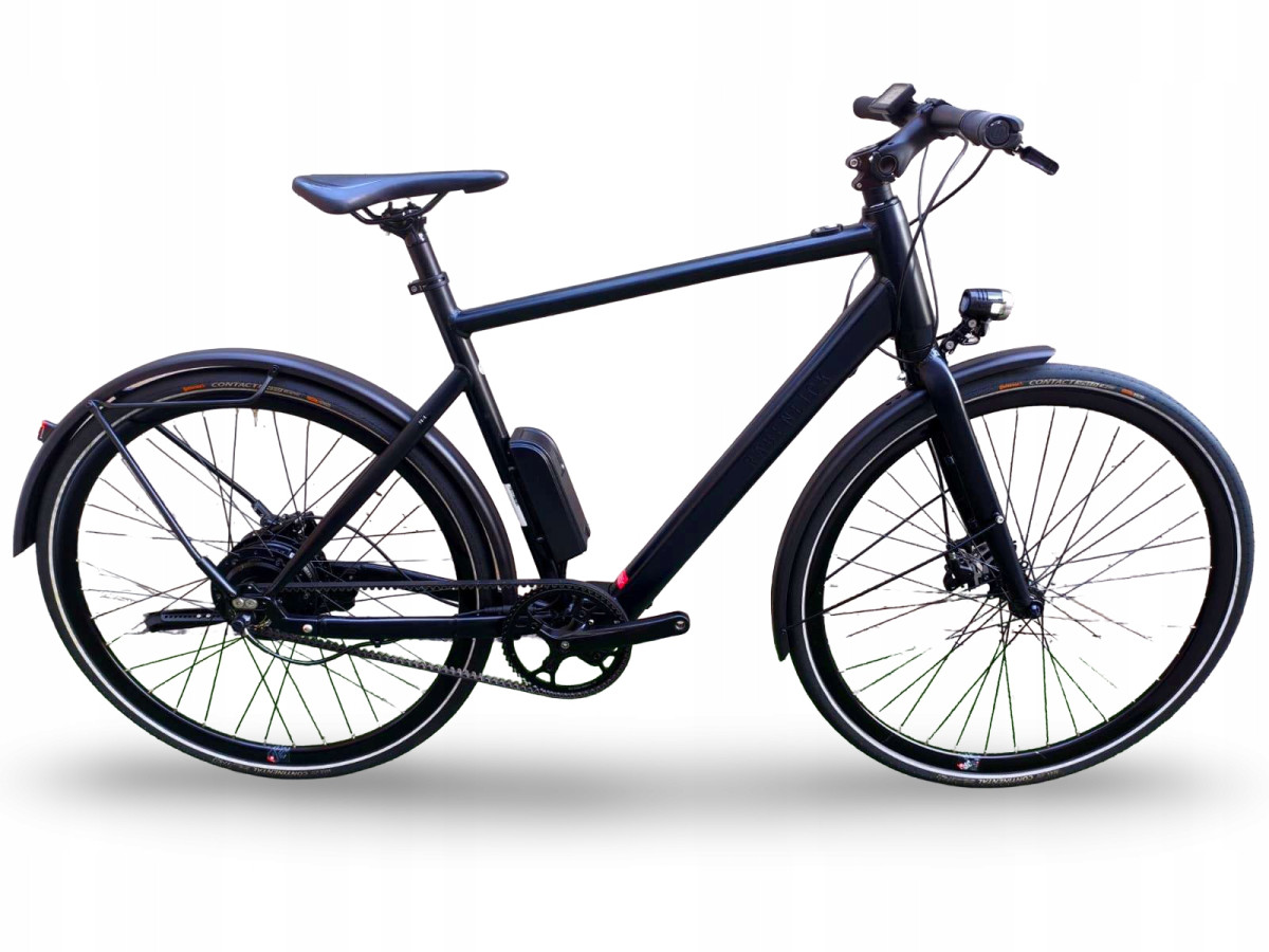 ROWER ELEKTRYCZNY RABENEICK TX-E RAMA 55CM PASEK GATES BAFANG PRZEBIEG 8KM