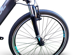 ROWER ELEKTRYCZNY JUNIOR SCOOL ETROX 7S RAMA 14" KOŁA 26" BAFANG 250W