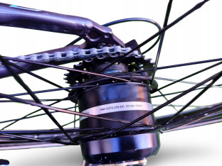 ROWER ELEKTRYCZNY JUNIOR SCOOL ETROX 7S RAMA 14" KOŁA 26" BAFANG 250W