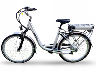 ROWER ELEKTRYCZNY BONANZA RAMA 48CM KOŁA 26" BATERIA 360WH PRZEBIEG 743KM