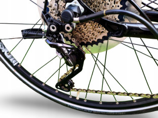 ROWER ELEKTRYCZNY ORTLER SPEEDER 55CM DEORE XT 10S BAFANG PRZEBIEG 320KM