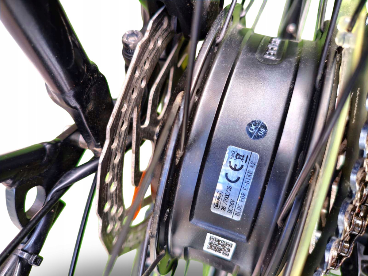 ROWER ELEKTRYCZNY ORTLER SPEEDER 55CM DEORE XT 10S BAFANG PRZEBIEG 320KM