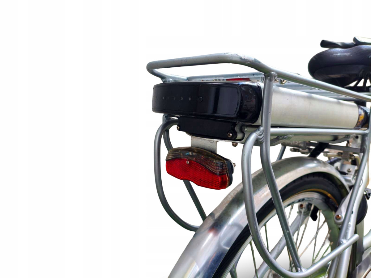 ROWER ELEKTRYCZNY BONANZA RAMA 48CM KOŁA 26" BATERIA 360WH PRZEBIEG 743KM