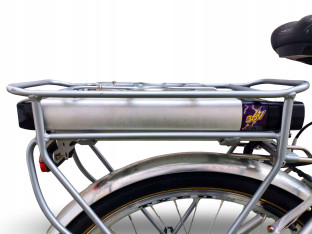 ROWER ELEKTRYCZNY BONANZA RAMA 48CM KOŁA 26" BATERIA 360WH PRZEBIEG 743KM