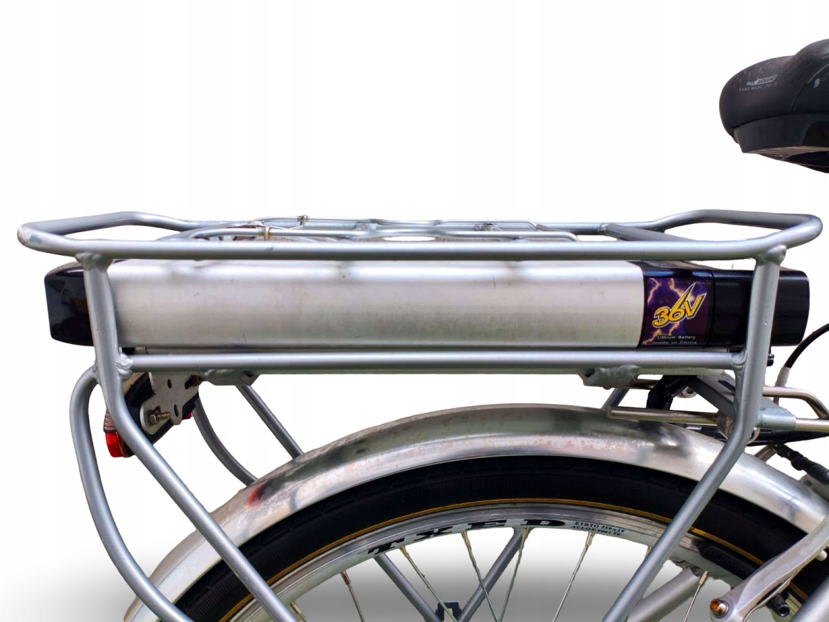 ROWER ELEKTRYCZNY BONANZA RAMA 48CM KOŁA 26" BATERIA 360WH PRZEBIEG 743KM