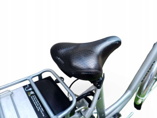 ROWER ELEKTRYCZNY BONANZA RAMA 48CM KOŁA 26" BATERIA 360WH PRZEBIEG 743KM