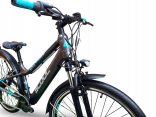 ROWER ELEKTRYCZNY SCOOL ETROX 7S EQ RAMA 14" KOŁA 26" BAFANG 250W 252WH