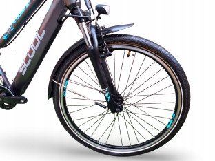 ROWER ELEKTRYCZNY SCOOL ETROX 7S EQ RAMA 14" KOŁA 26" BAFANG 250W 252WH