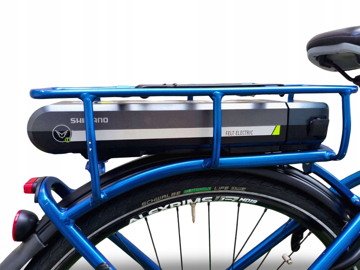 ROWER ELEKTRYCZNY FELT VERZA RAMA 49CM KOŁA 28" SHIMANO STEPS 504WH 6700KM