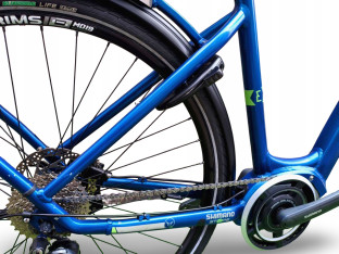 ROWER ELEKTRYCZNY FELT VERZA RAMA 49CM KOŁA 28" SHIMANO STEPS 504WH 6700KM