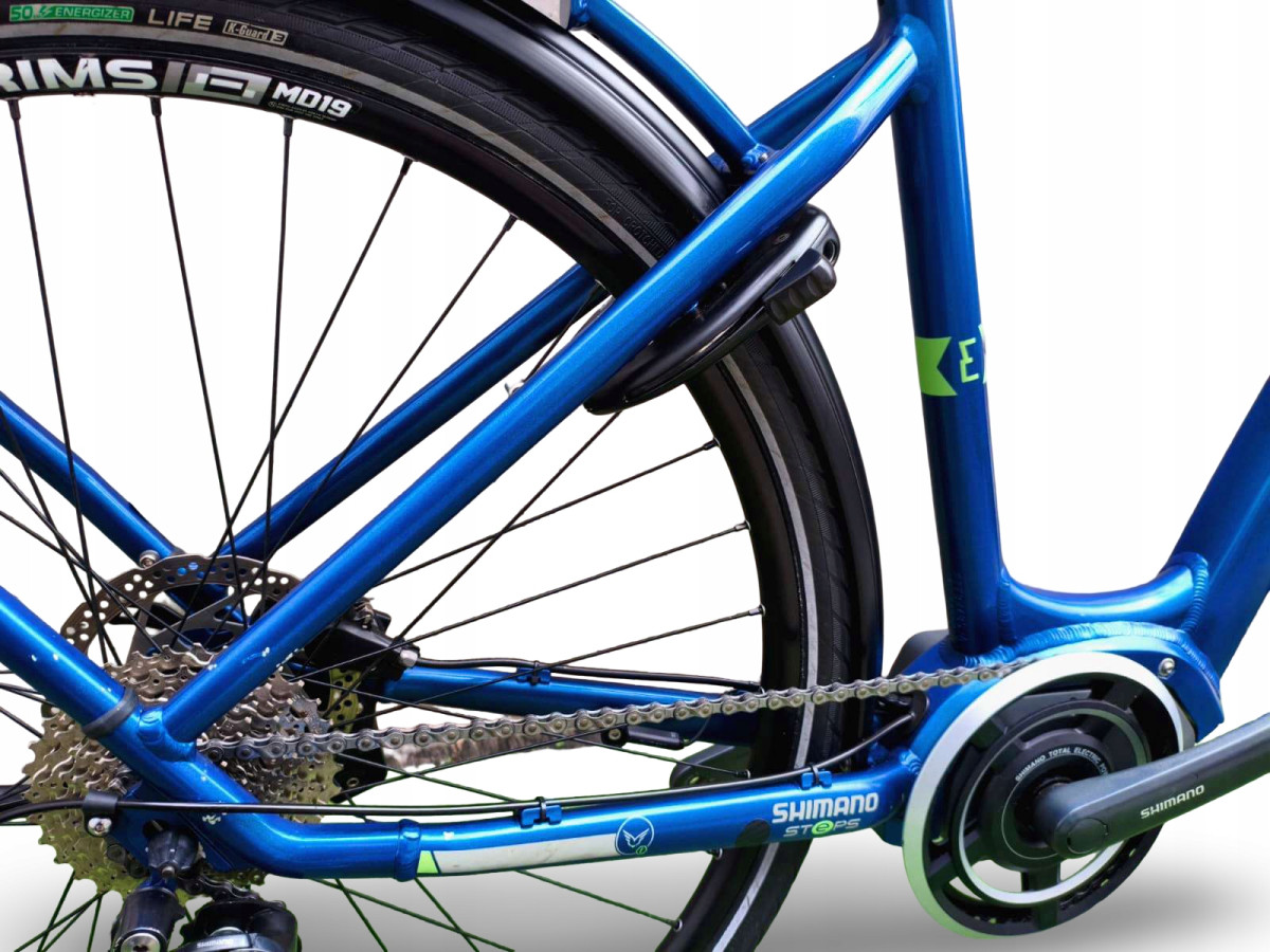 ROWER ELEKTRYCZNY FELT VERZA RAMA 49CM KOŁA 28" SHIMANO STEPS 504WH 6700KM