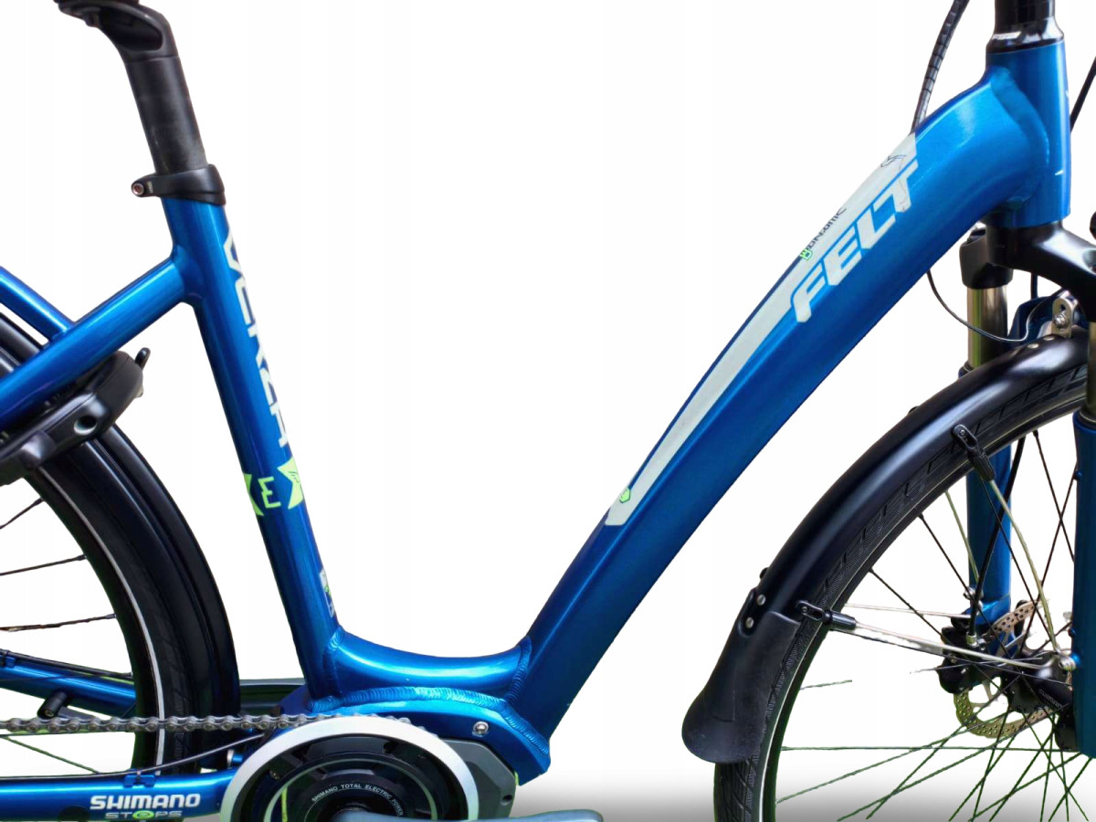 ROWER ELEKTRYCZNY FELT VERZA RAMA 49CM KOŁA 28" SHIMANO STEPS 504WH 6700KM