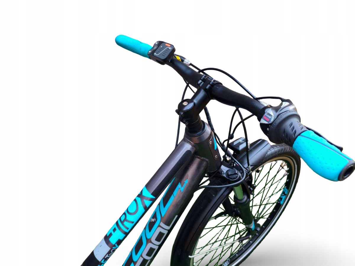 ROWER ELEKTRYCZNY SCOOL ETROX 7S EQ RAMA 14" KOŁA 26" BAFANG 250W 252WH