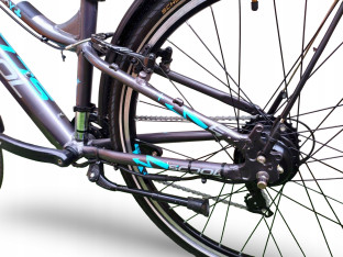 ROWER ELEKTRYCZNY SCOOL ETROX 7S EQ RAMA 14" KOŁA 26" BAFANG 250W 252WH