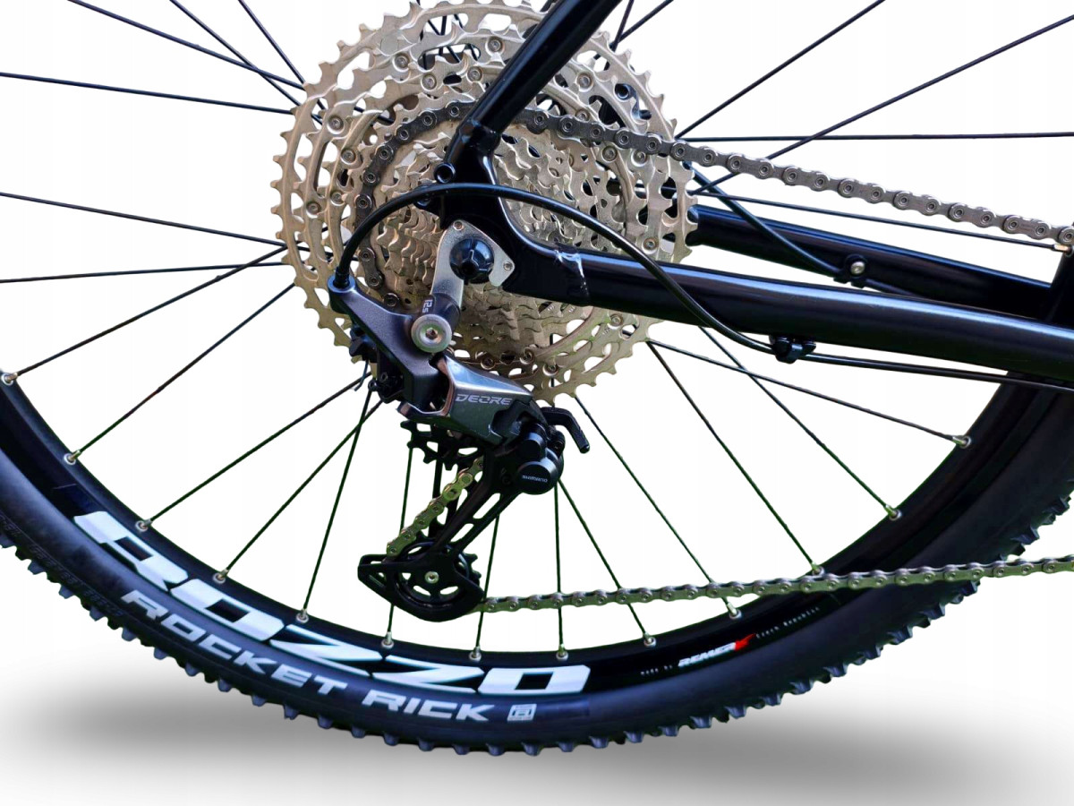 ROWER MTB ROZZO BASE 30 SHIMANO DEORE 12S M6100 KOŁA 29 RAMA 19" ROCK SHOX