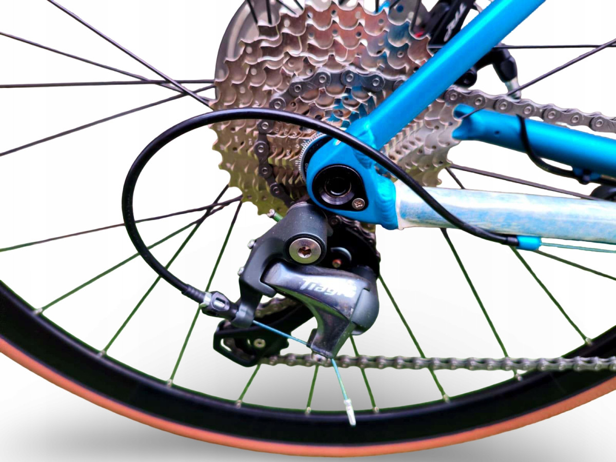 ROWER SZOSOWY CUBE ATTAIN RACE 53CM BLUE SHIMANO TIAGRA 2X10 TRP SPYRE