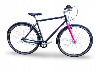 ROWER MIEJSKI BUZZBIKE CYCLECLUB RAMA 52CM KOŁA 28" SHIMANO NEXUS 3