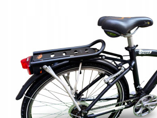 ROWER MIEJSKI B-TWIN ORIGINAL 5 RAMA 43CM KOŁA 26" SRAM 3.0 3X7 DYNAMO