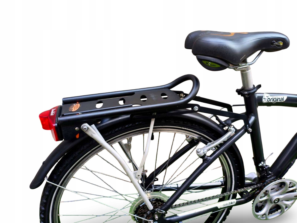 ROWER MIEJSKI B-TWIN ORIGINAL 5 RAMA 43CM KOŁA 26" SRAM 3.0 3X7 DYNAMO