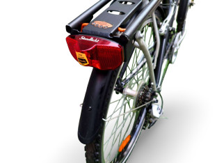 ROWER MIEJSKI B-TWIN ORIGINAL 5 RAMA 43CM KOŁA 26" SRAM 3.0 3X7 DYNAMO