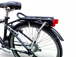 ROWER MIEJSKI B-TWIN ORIGINAL 5 RAMA 43CM KOŁA 26" SRAM 3.0 3X7 DYNAMO