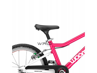ROWER DZIECIĘCY LEKKI WOOM GO 2 HOT PINK KOŁA 14" WZROST 95-110 cm WAGA 5KG