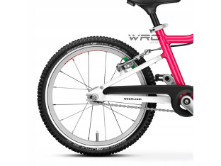 ROWER DZIECIĘCY LEKKI WOOM GO 2 HOT PINK KOŁA 14" WZROST 95-110 cm WAGA 5KG