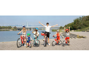 ROWER DZIECIĘCY LEKKI WOOM GO 2 HOT PINK KOŁA 14" WZROST 95-110 cm WAGA 5KG