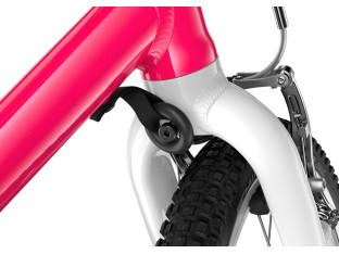 ROWER DZIECIĘCY LEKKI WOOM GO 3 HOT PINK KOŁA 16" WAGA 5,4KG