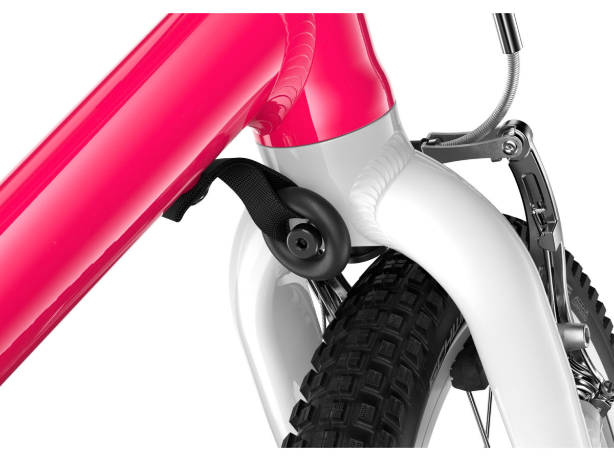 ROWER DZIECIĘCY LEKKI WOOM GO 3 HOT PINK KOŁA 16" WAGA 5,4KG