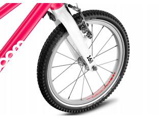 ROWER DZIECIĘCY LEKKI WOOM GO 3 HOT PINK KOŁA 16" WAGA 5,4KG