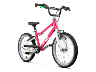 ROWER DZIECIĘCY LEKKI WOOM GO 3 HOT PINK KOŁA 16" WAGA 5,4KG
