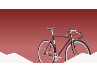 ROWER OSTRE KOŁO SINGLESPEED FUJI FEATHER BURNT COPPER 28" Cr-Mo 48CM 9,8KG