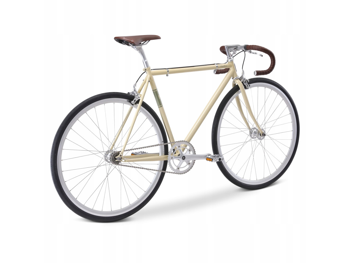 ROWER OSTRE KOŁO SINGLESPEED FUJI FEATHER IVORY 28" Cr-Mo S 51CM