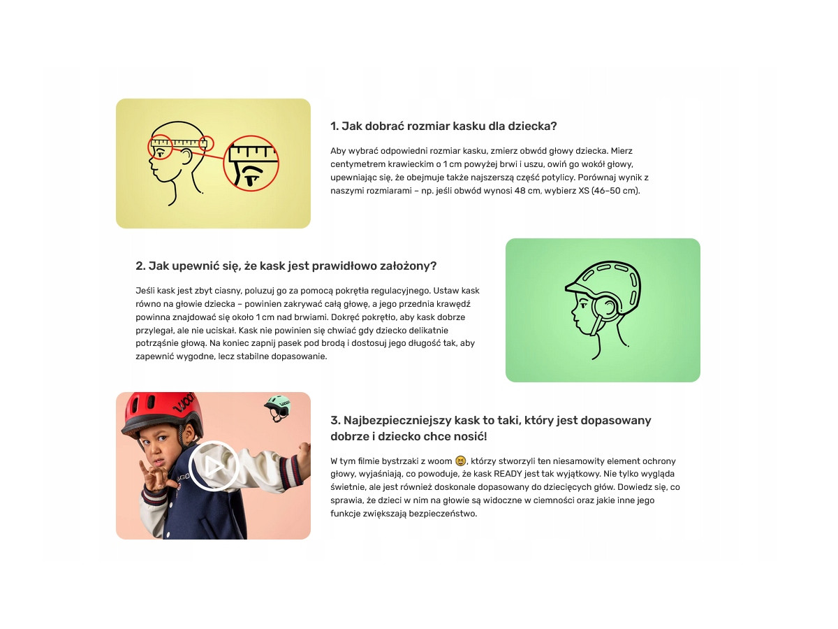 KASK ROWEROWY WOOM READY LILAC ROZMIAR XS 46-50CM