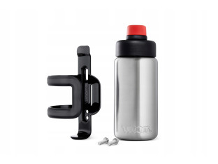 BIDON BUTELKA WOOM GLUG 500ML SREBRNY DO WOOM GO 2 3 4
