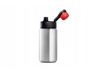 BIDON BUTELKA WOOM GLUG 500ML SREBRNY DO WOOM GO 2 3 4