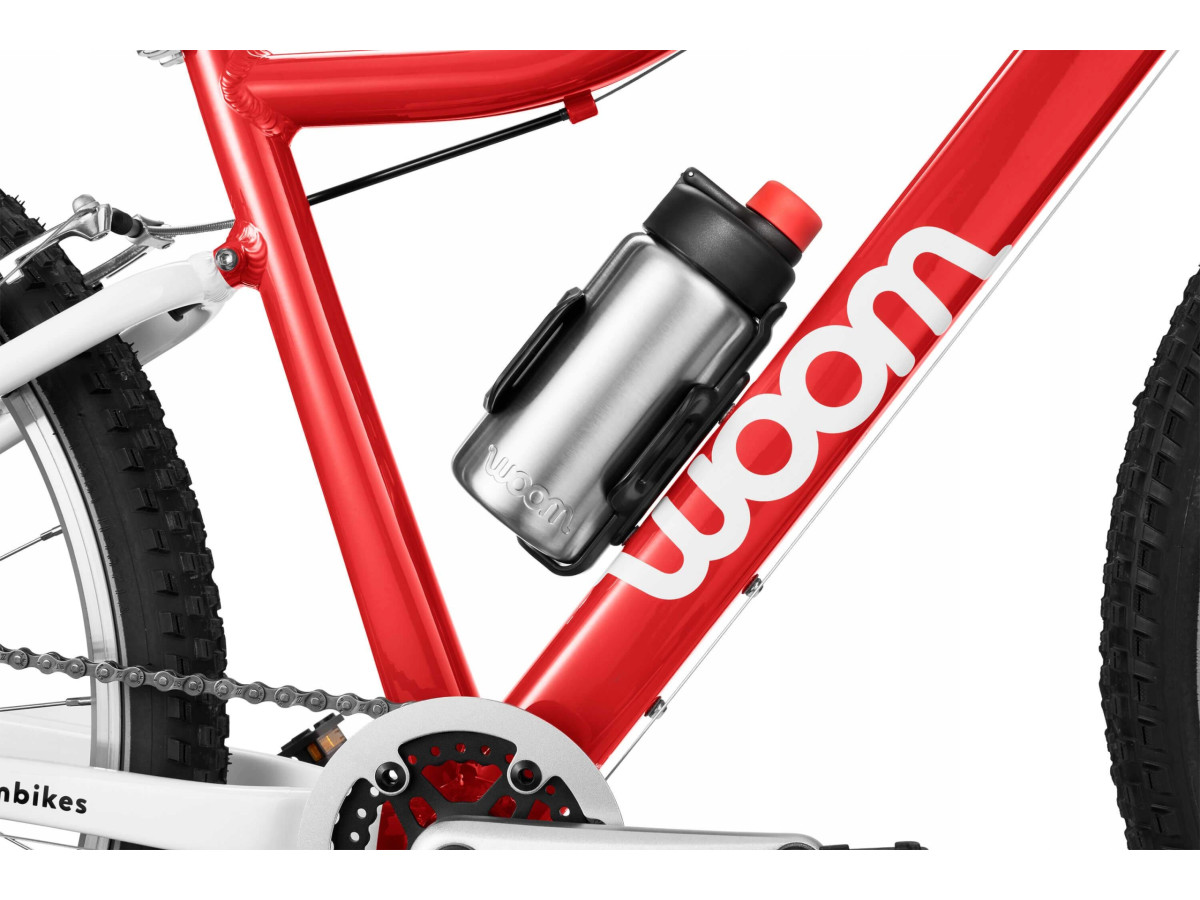 BIDON BUTELKA WOOM GLUG 500ML SREBRNY DO WOOM GO 2 3 4