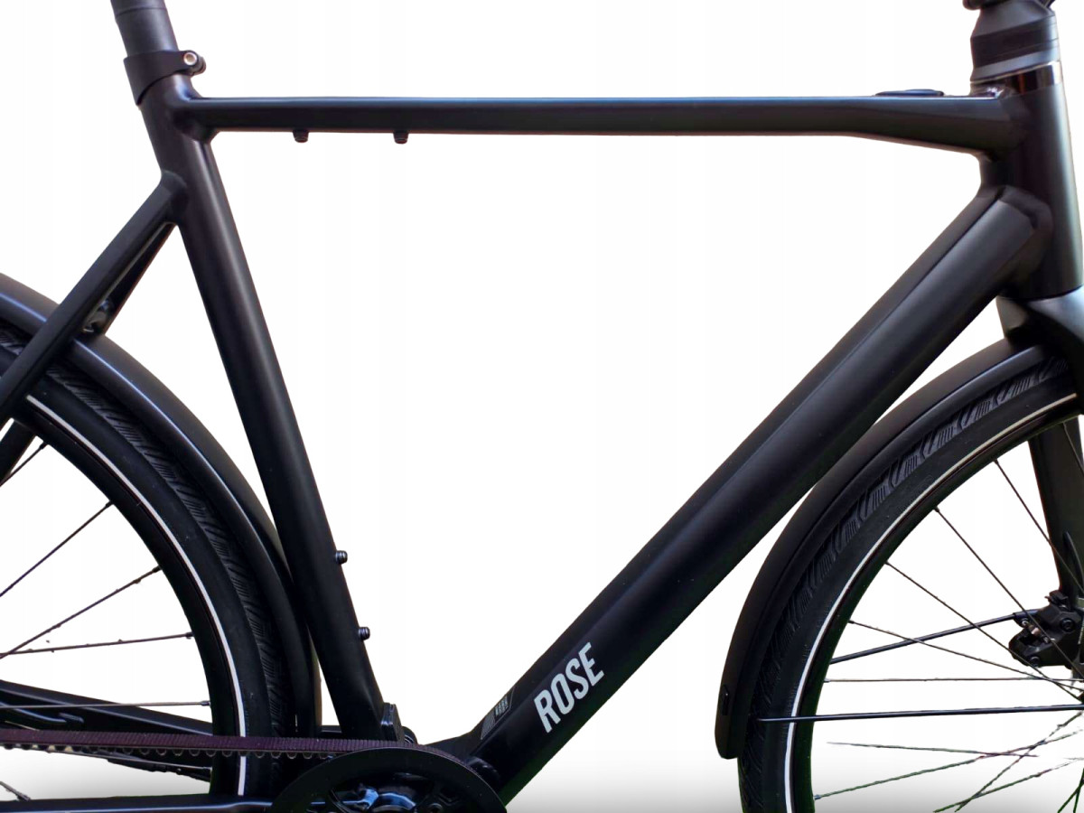 ROWER ELEKTRYCZNY ROSE SNEAK PLUS EQ RAMA 57CM MAHLE X35 PASEK GATES 14KG