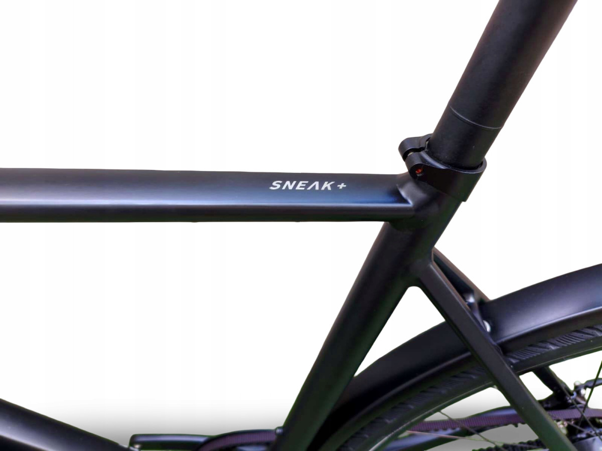 ROWER ELEKTRYCZNY ROSE SNEAK PLUS EQ RAMA 57CM MAHLE X35 PASEK GATES 14KG