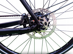 ROWER ELEKTRYCZNY ROSE SNEAK PLUS EQ RAMA 57CM MAHLE X35 PASEK GATES 14KG