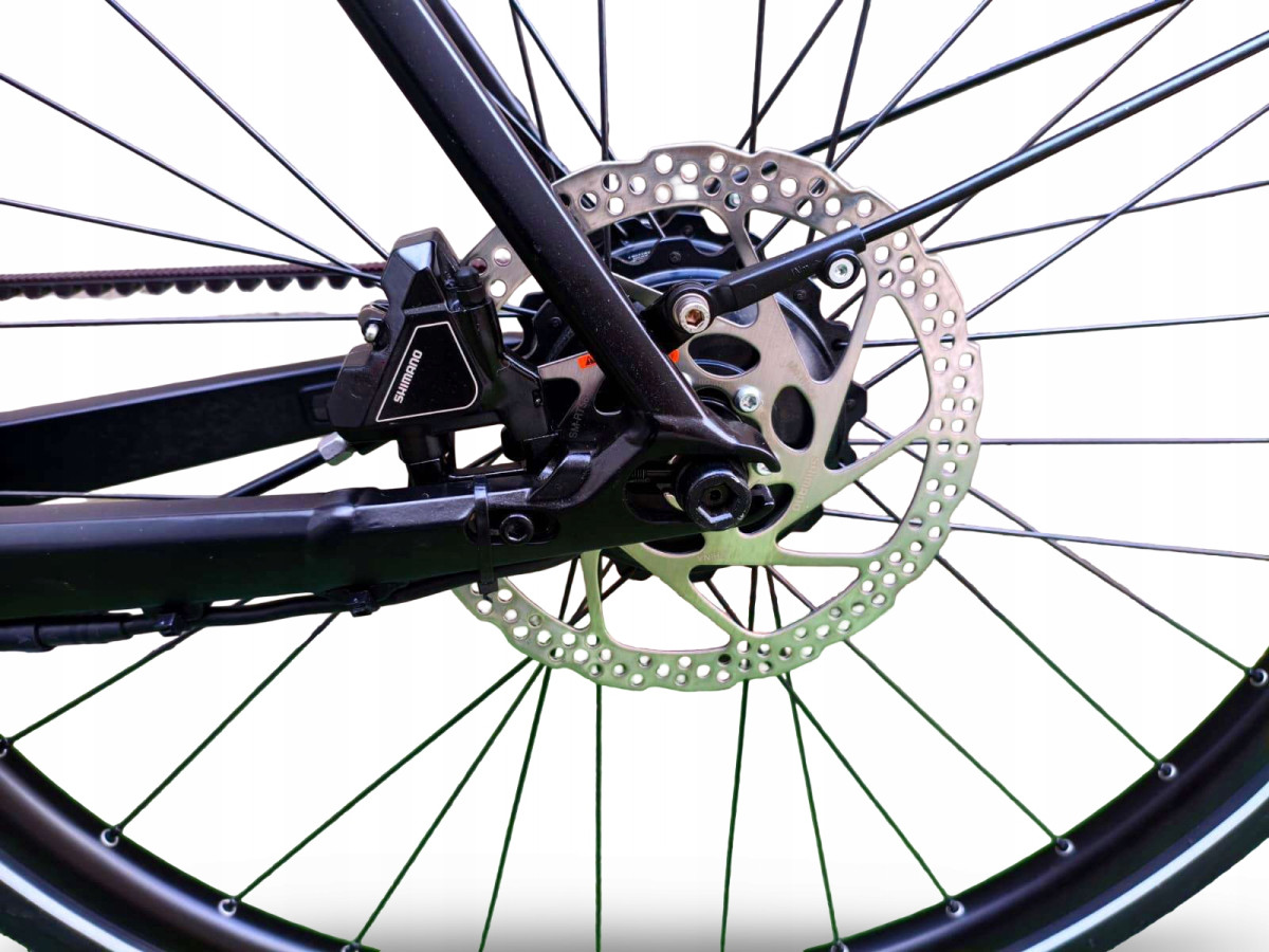 ROWER ELEKTRYCZNY ROSE SNEAK PLUS EQ RAMA 57CM MAHLE X35 PASEK GATES 14KG