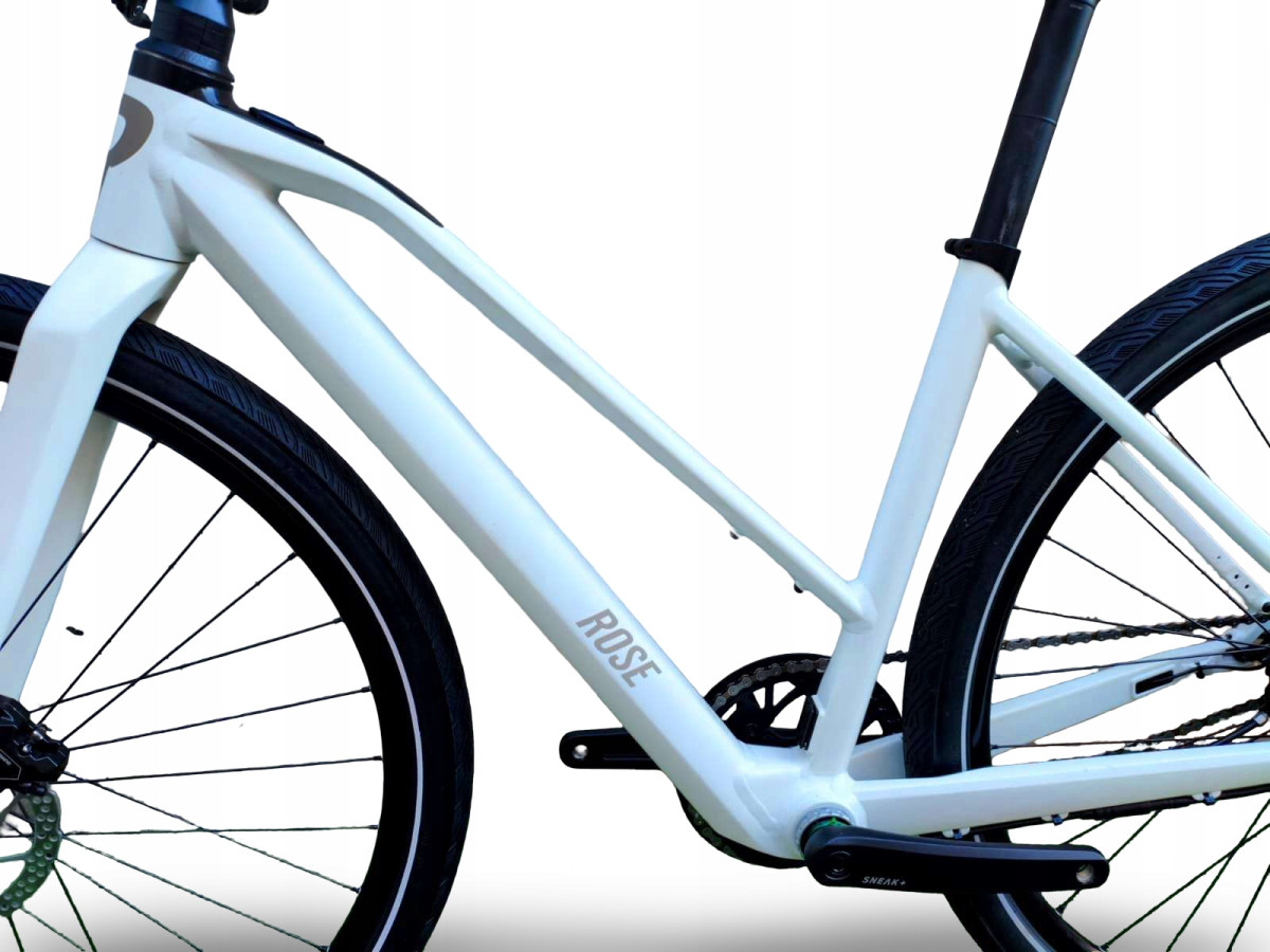 ROWER ELEKTRYCZNY ROSE SNEAK PLUS RAMA 43CM MAHLE X35+ LEKKI 14,5KG