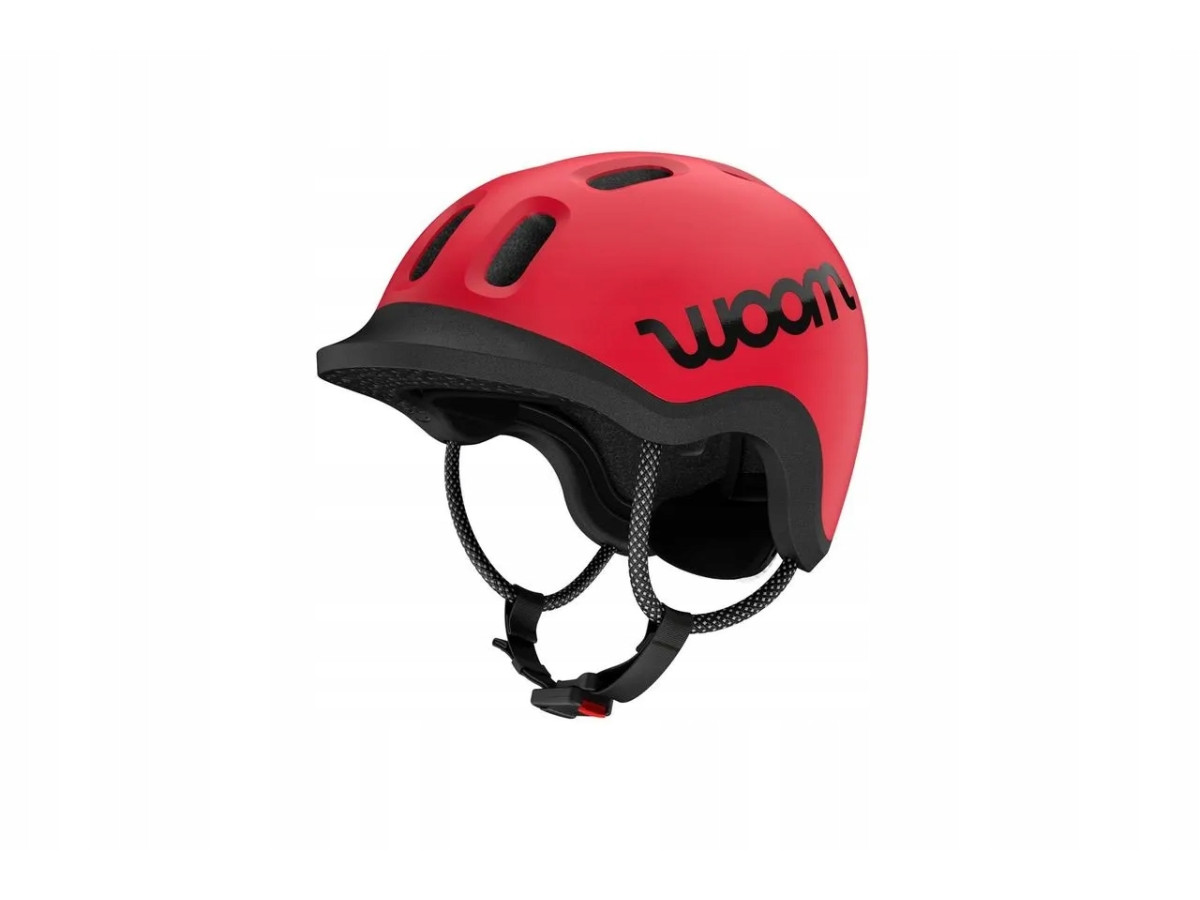 KASK ROWEROWY WOOM READY RED ROZMIAR M 53-57CM