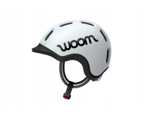KASK ROWEROWY WOOM READY PALE GREY ROZMIAR S 50-53CM LEKKI