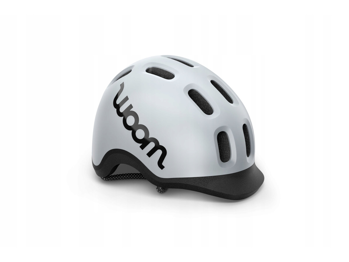 KASK ROWEROWY WOOM READY PALE GREY ROZMIAR S 50-53CM LEKKI